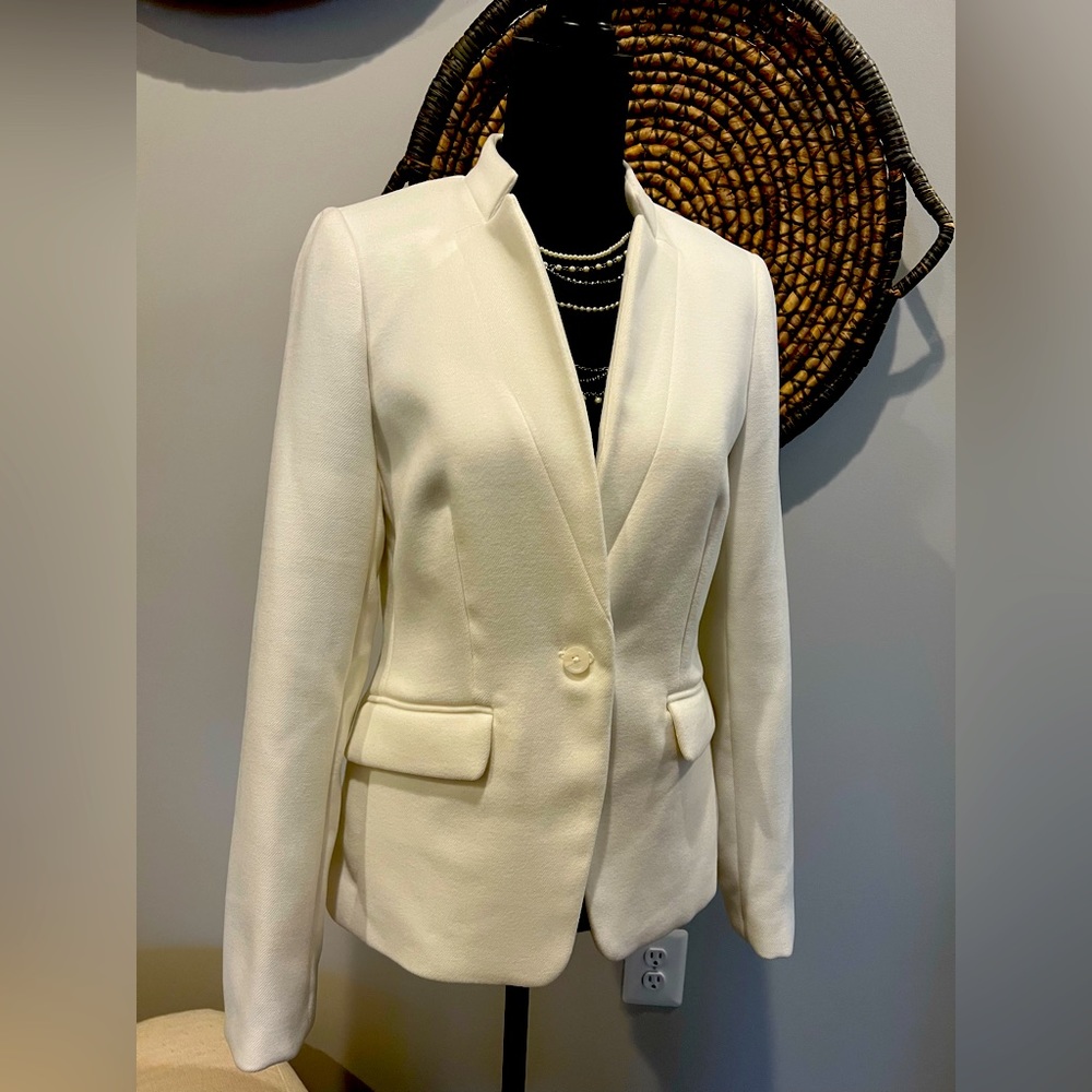 Banana Republic Cream Blazer